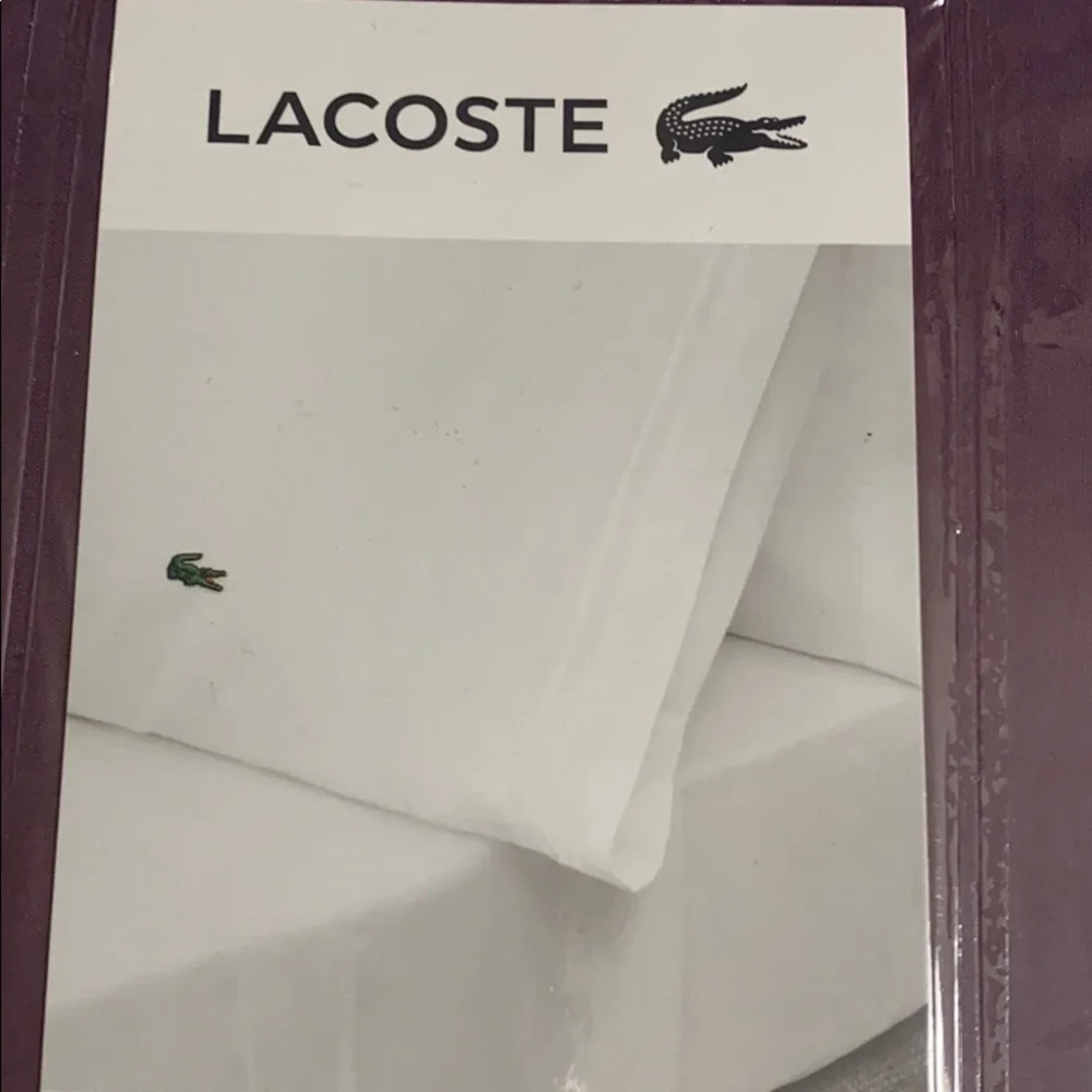 Lacoste nwt plum